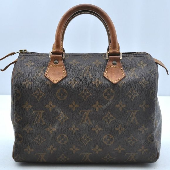 Auth Louis Vuitton Speedy 25 Satchel #29273L41B - Picture 2 of 12